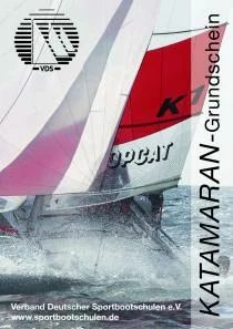 Titelseite des VDS-Lehrhefts „Catamaransegeln“